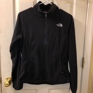 Black Women’s North Face Zip Up Jacket
